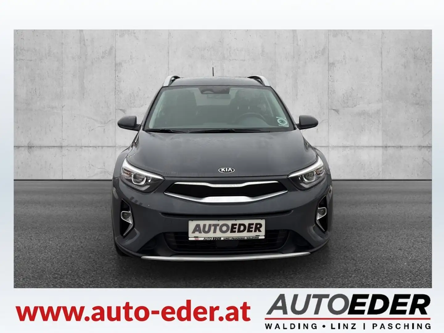Kia Stonic 1,25 MPI ISG Silber Grau - 2