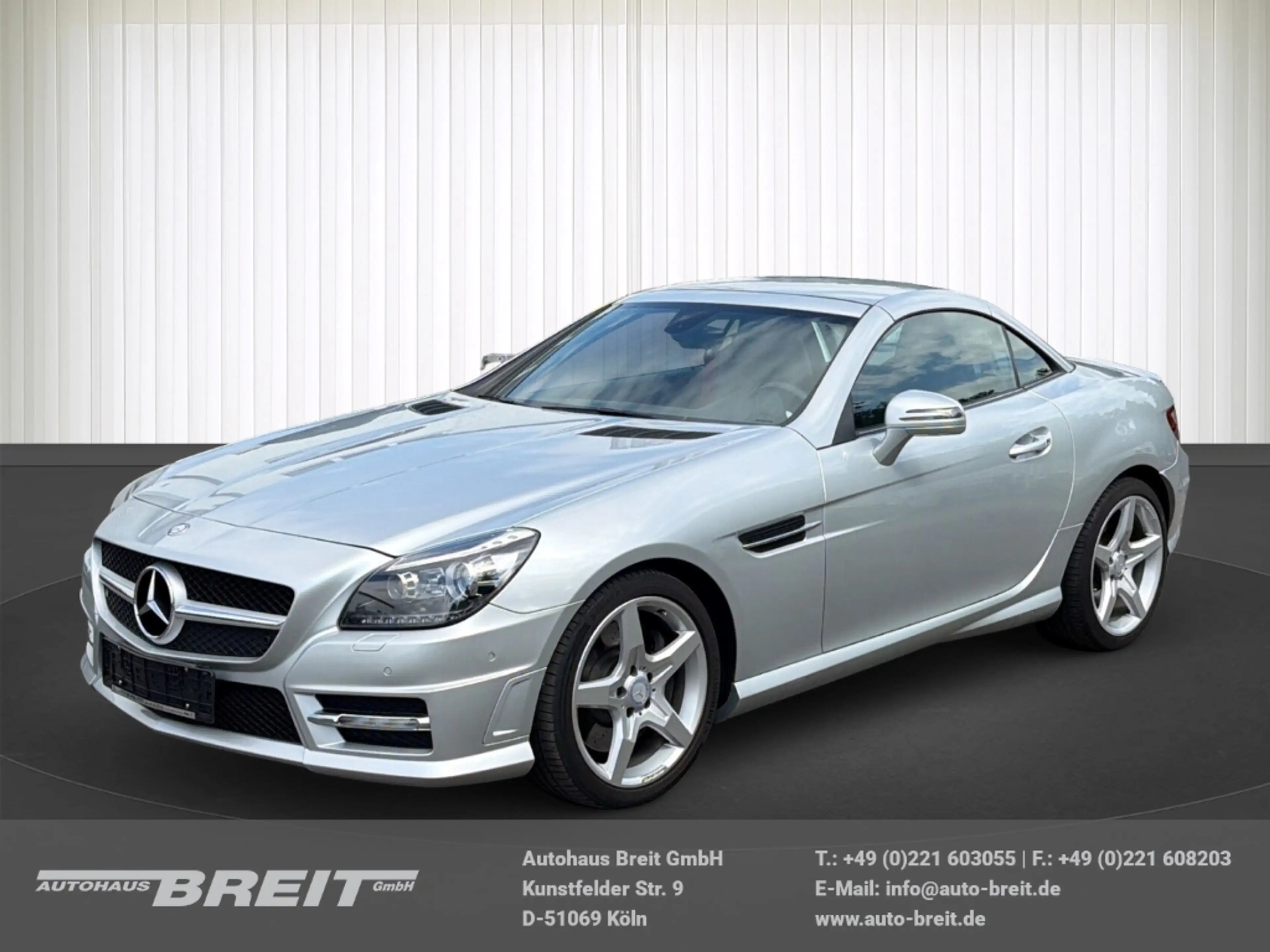 Mercedes-Benz SLK 250 Roadster BlueEFFICIENCY Automatik Leder