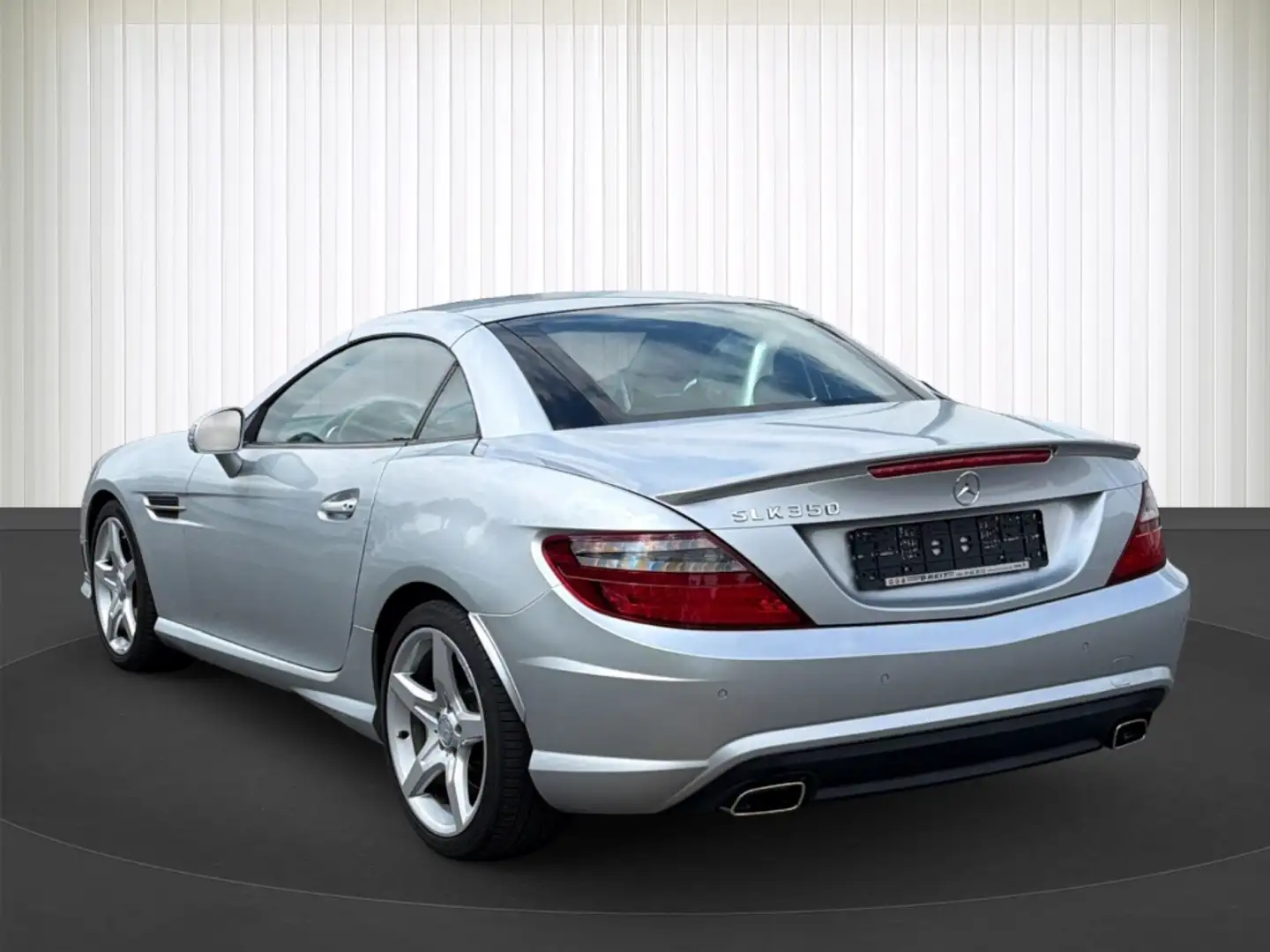 Mercedes-Benz SLK 250 Roadster BlueEFFICIENCY Automatik Leder Silber - 2