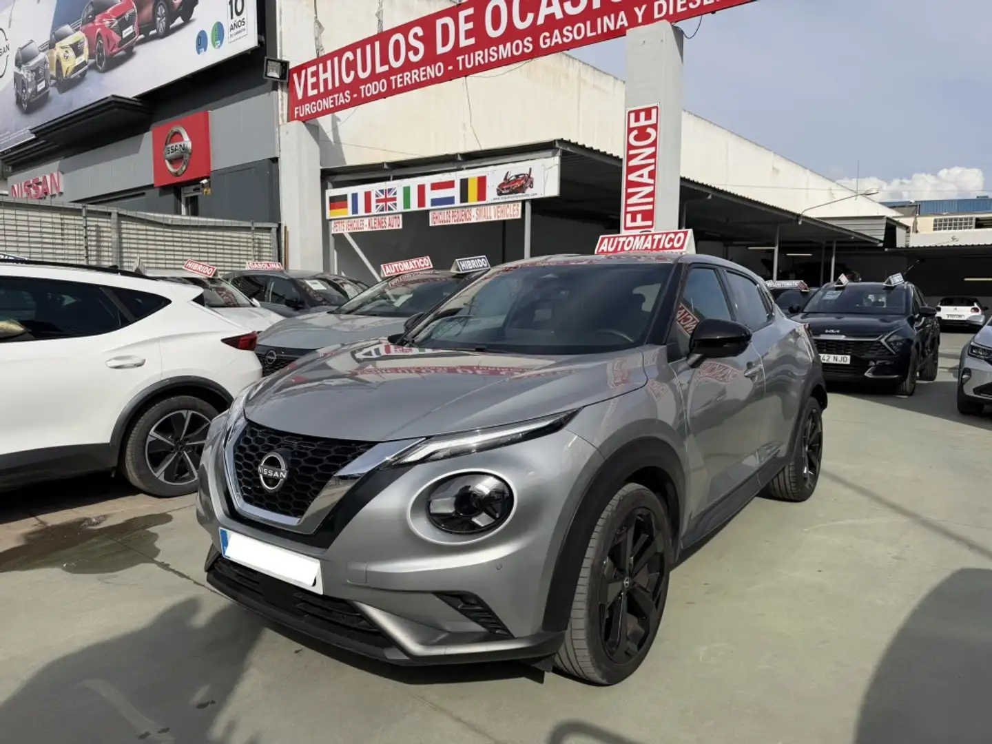 Nissan Juke 1.0 DIG-T Tekna 4x2 DCT 7 84kW Gris - 1