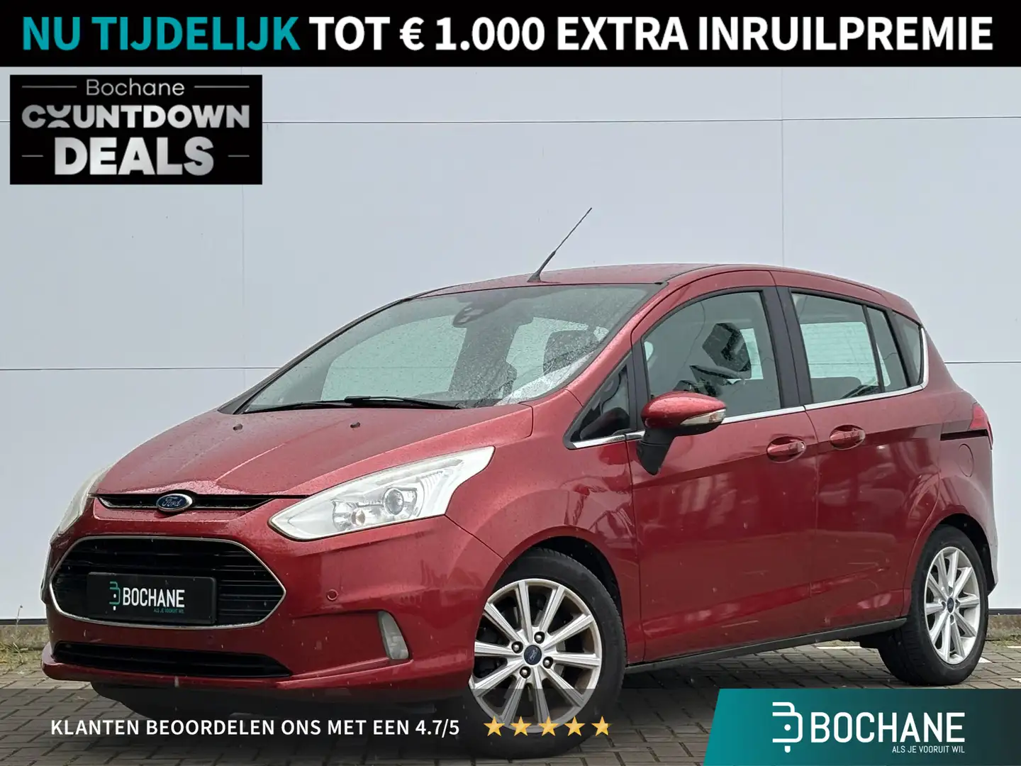 Ford B-Max 1.0 EcoBoost Titanium | Trekhaak | Camera | Naviga Naranja - 1