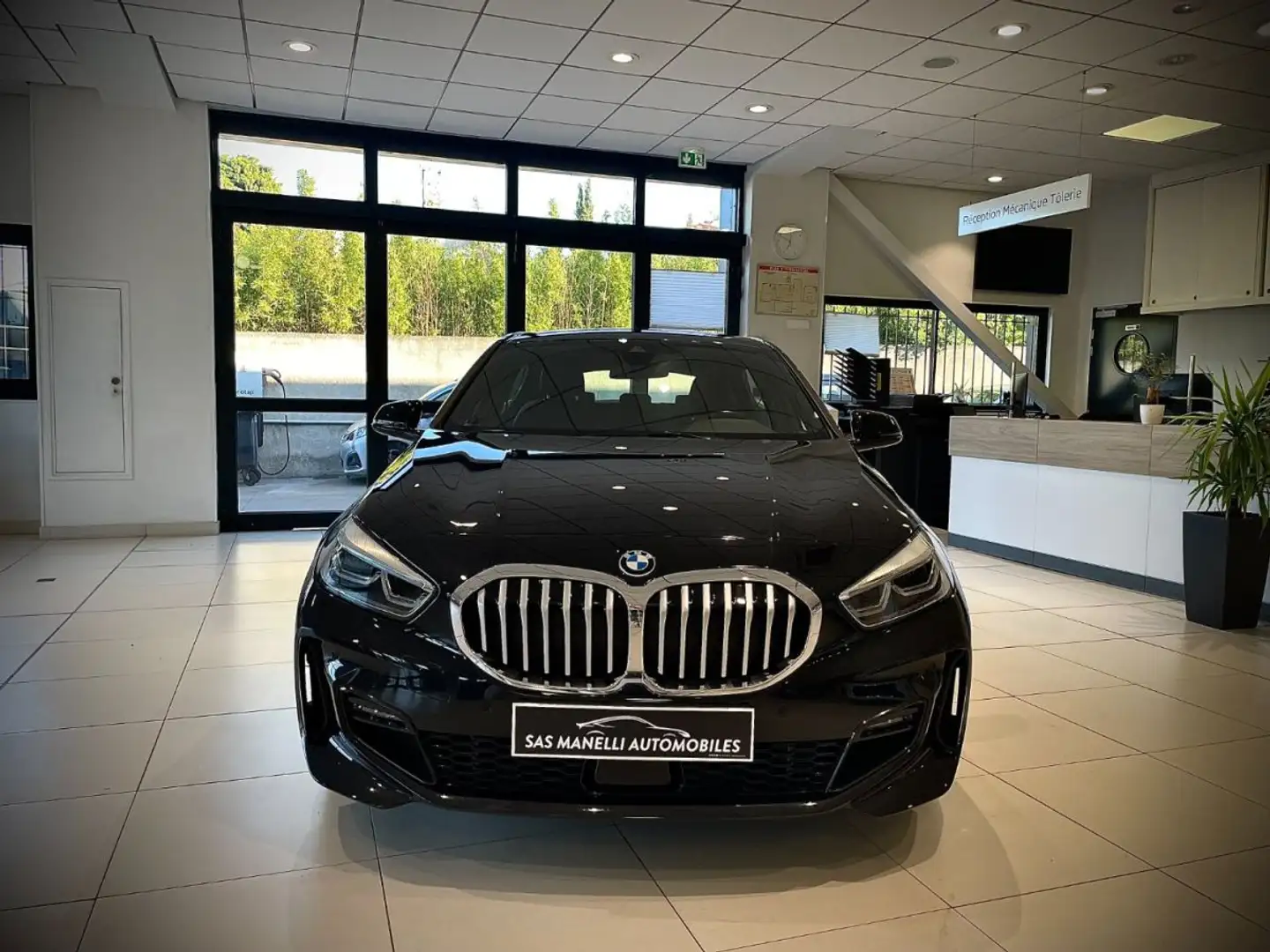 BMW 118 118i 136 ch DKG7 M Sport Zwart - 2