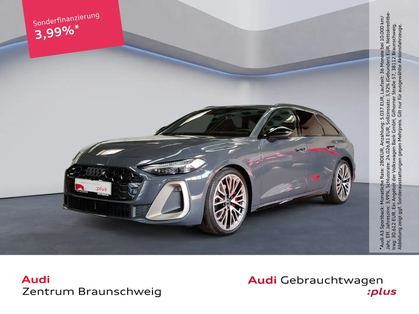 Audi A5 Avant S line TDI quattro S tronic HuD+MATRIX-LE... Серый - 1