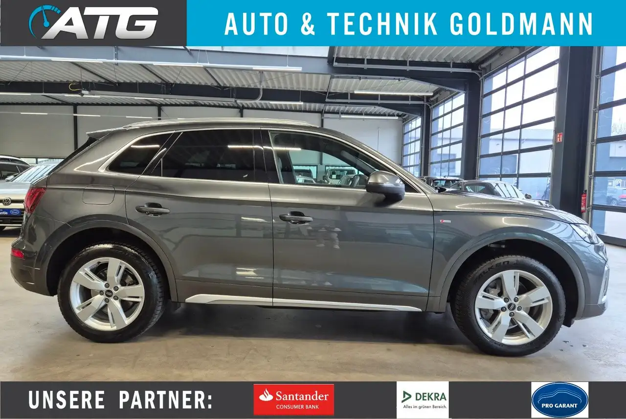 Audi Q5 40 TFSI QUATTRO S LINE TEILLEDER NAVI LED CAM — миниатюра 1