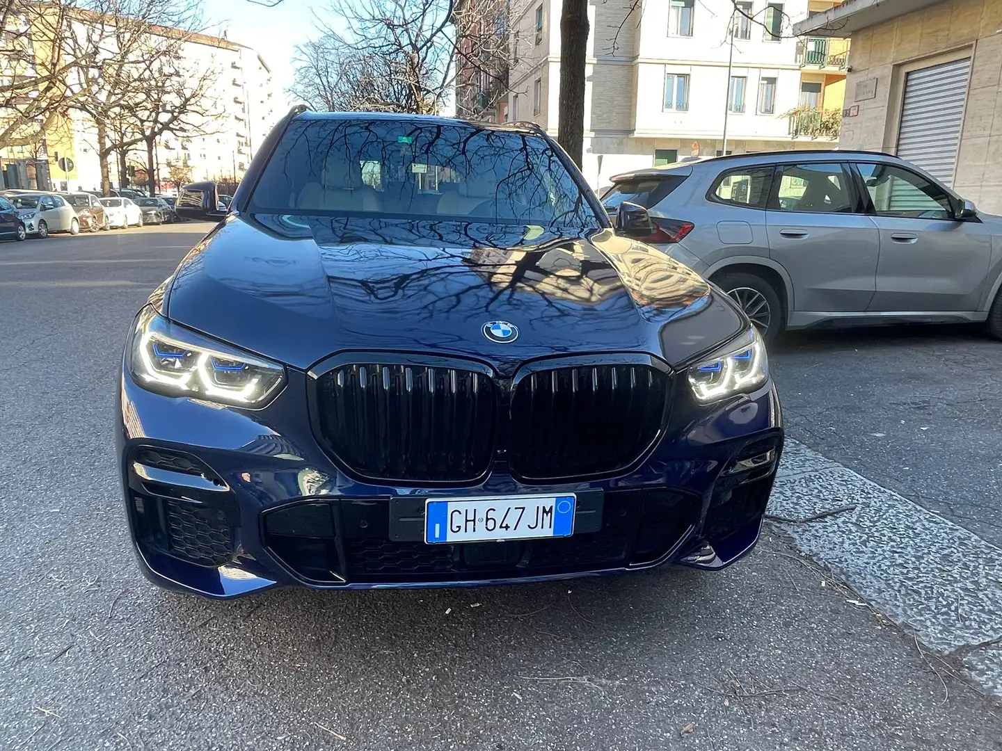 BMW X5 X5 xdrive30d mhev 48V Msport auto Bleu - 1