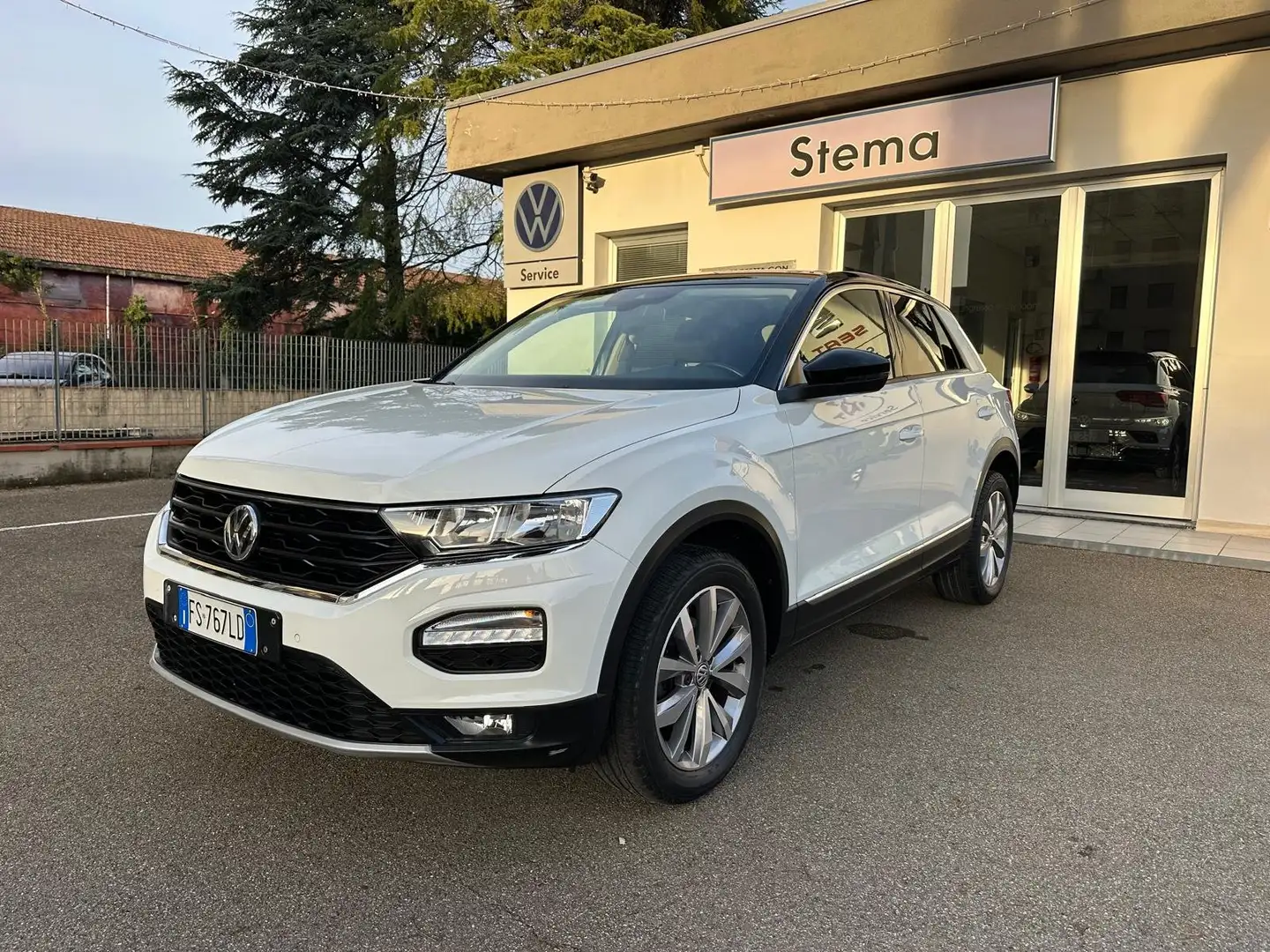 Volkswagen T-Roc T-Roc I 2017 1.0 tsi Style 115cv PERFETTA Bianco - 1