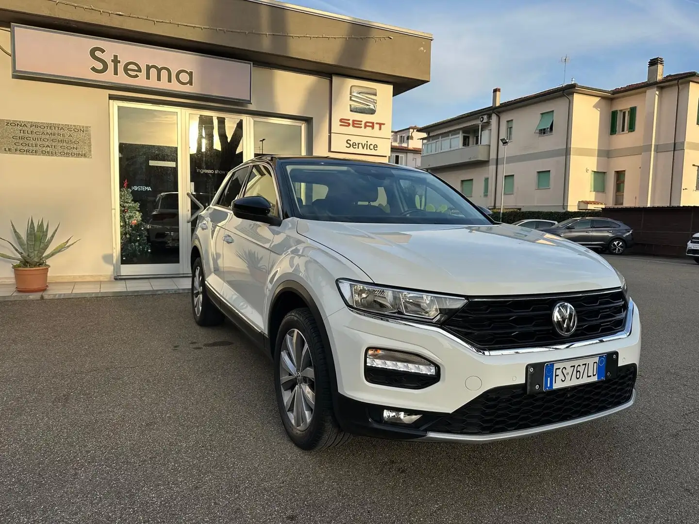 Volkswagen T-Roc T-Roc I 2017 1.0 tsi Style 115cv PERFETTA Bianco - 2