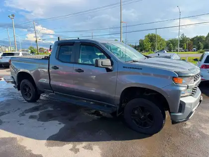 Silver 2019 Chevrolet Silverado 1500 Pickup Truck Four-Wheel Drive Automatic