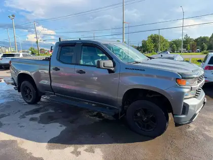 Silver 2019 Chevrolet Silverado 1500 Pickup Truck Four-Wheel Drive Automatic