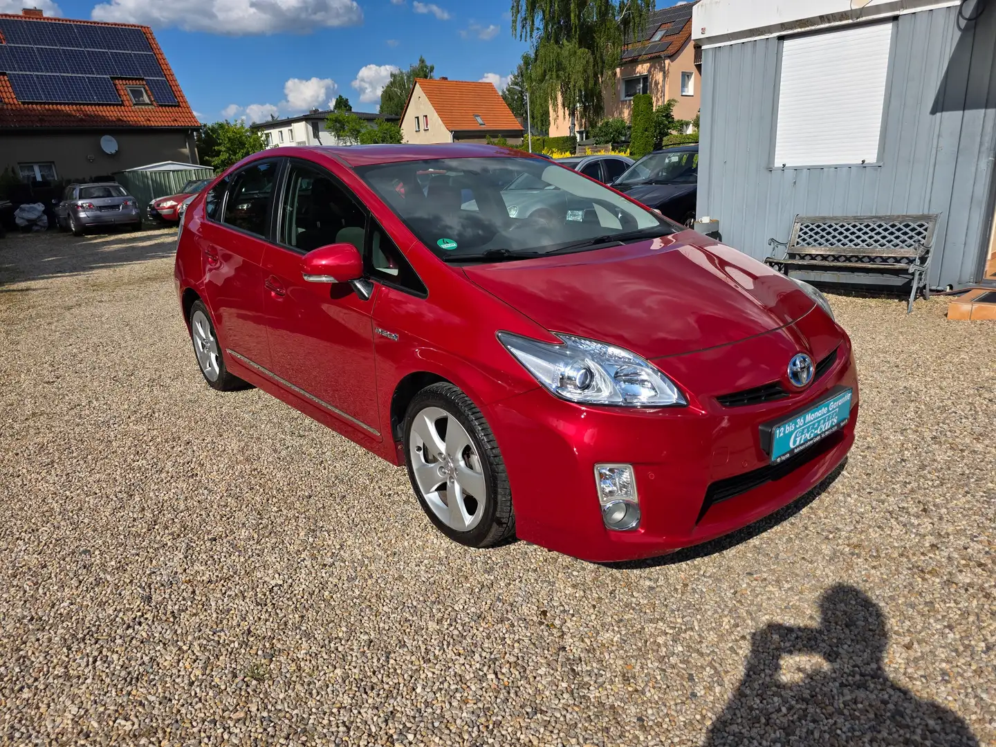 Toyota Prius (Hybrid)*Autom.*Standheiz.*Tempom.*PDC* Rouge - 2