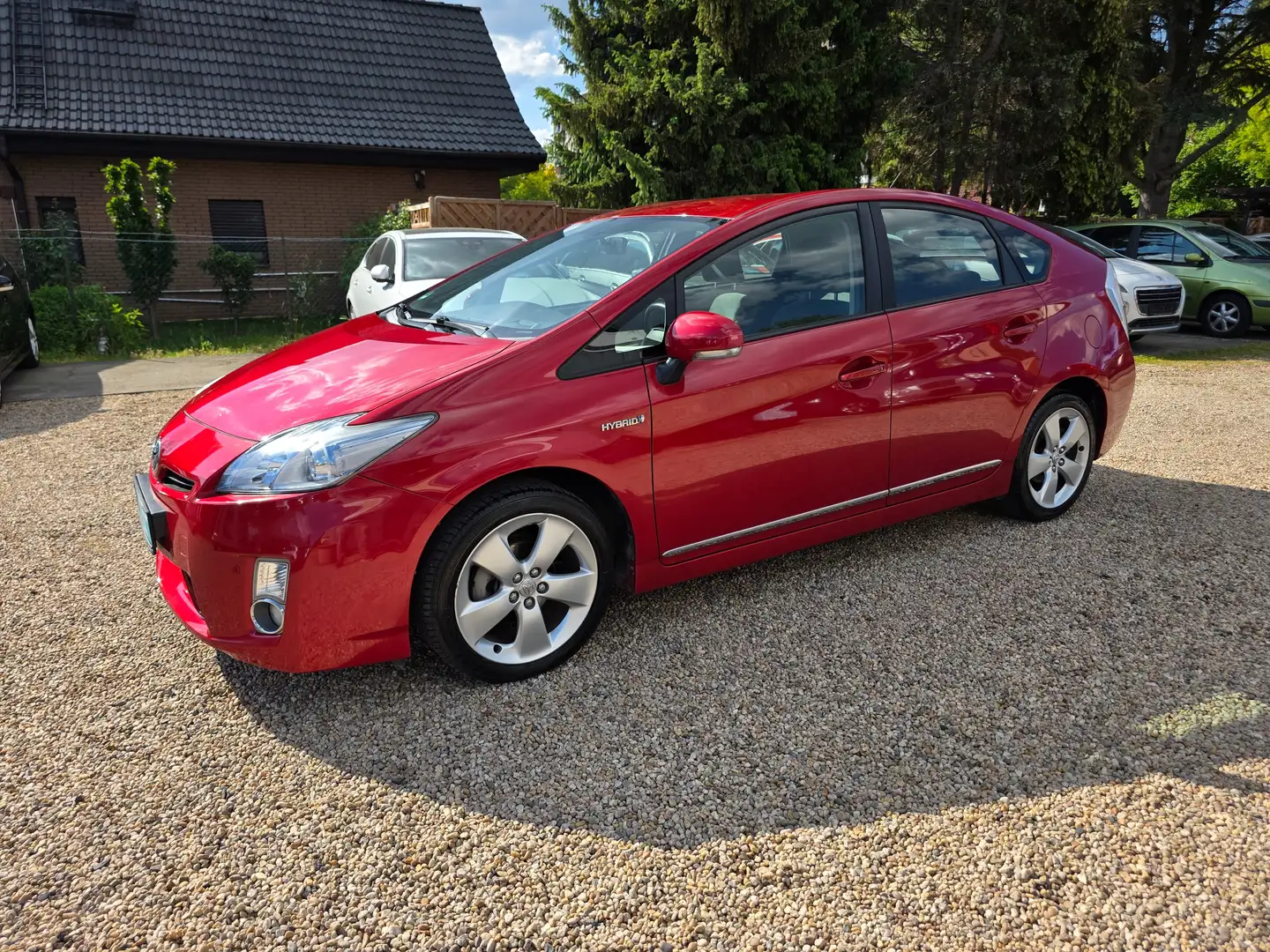 Toyota Prius (Hybrid)*Autom.*Standheiz.*Tempom.*PDC* Rouge - 1