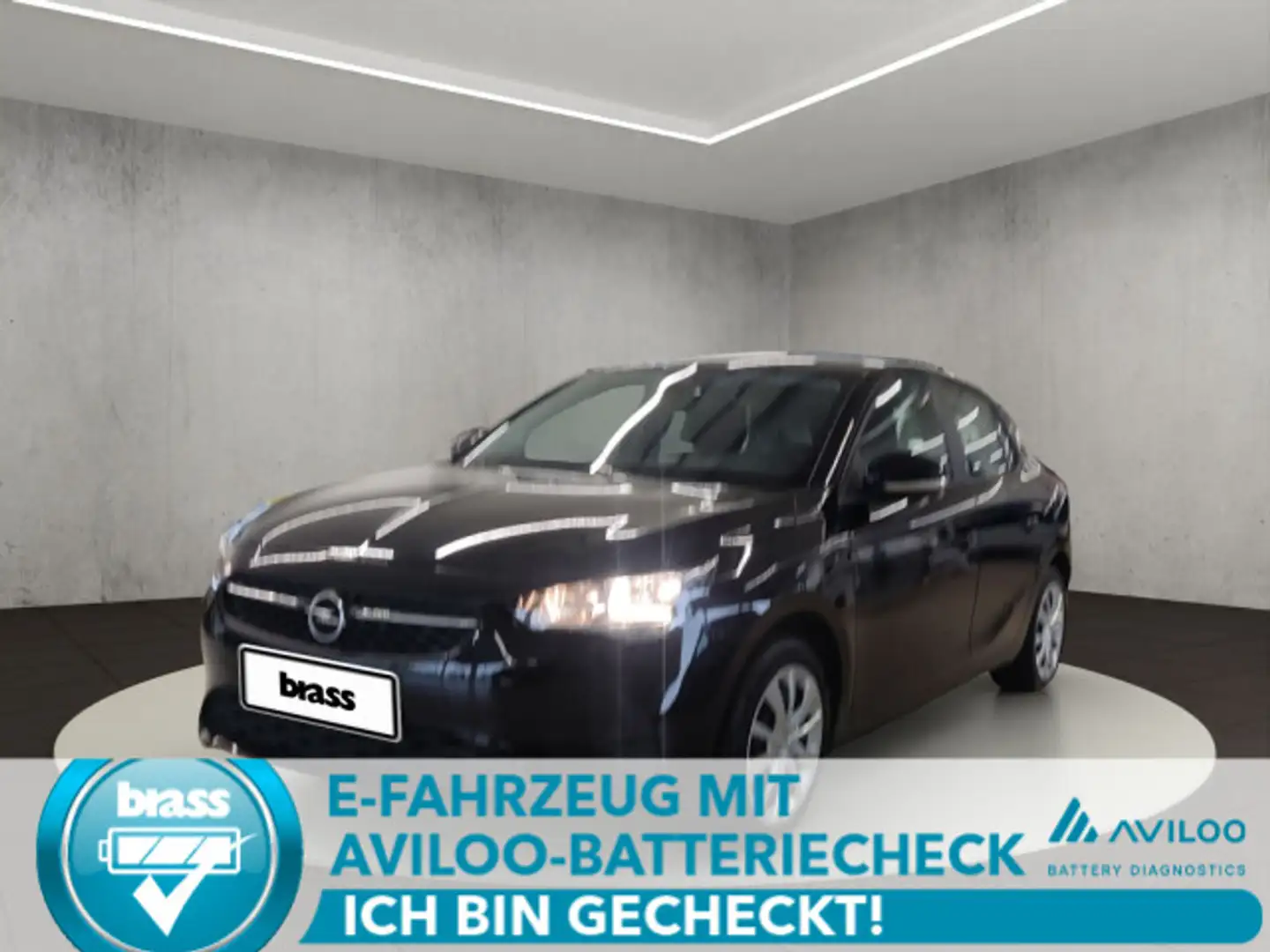 Opel Corsa-e Edition (MJ22B) Elektromotor 100 KW Schwarz - 1