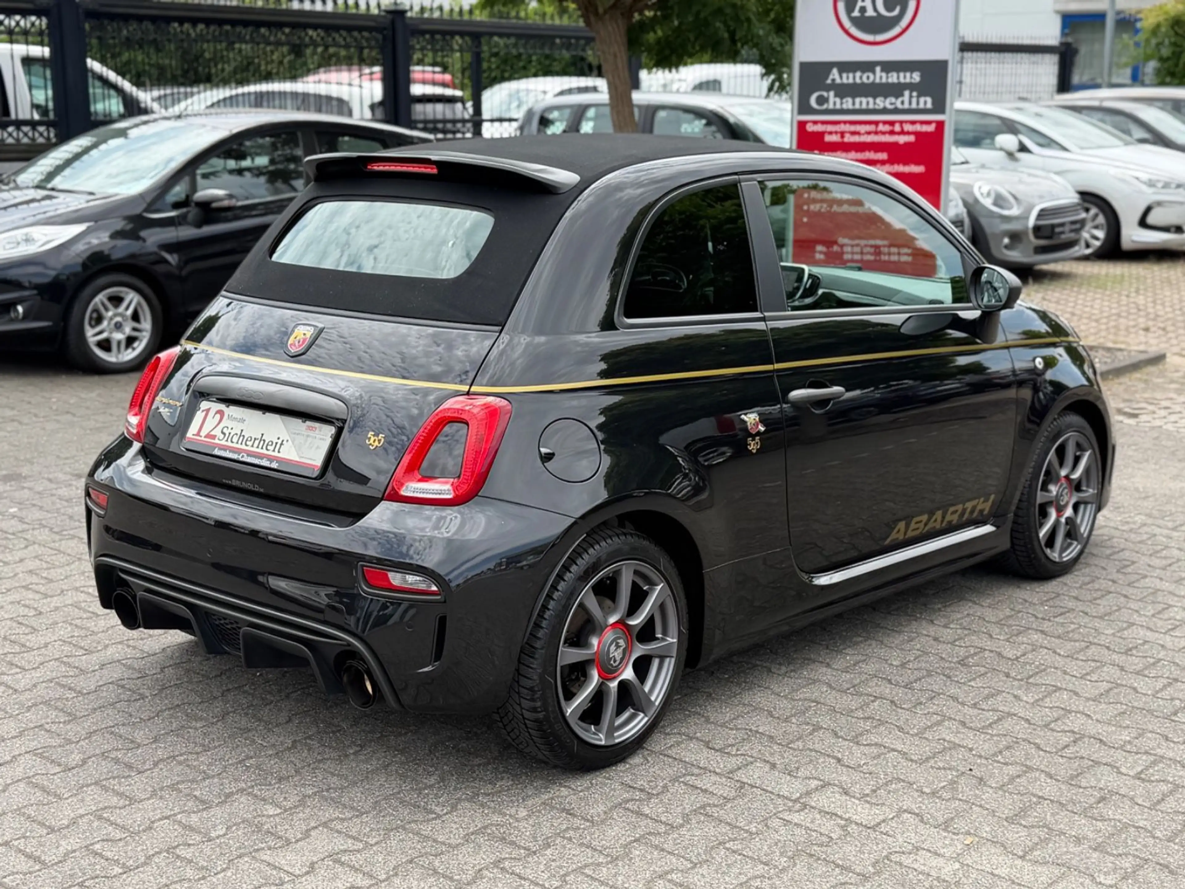 Abarth 595C 1.4 T-Jet 16V Scorpioneoro|Pogea Racing| — photo 8