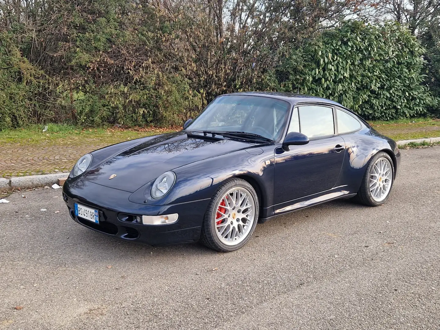 Porsche 993 4S Bleu - 1