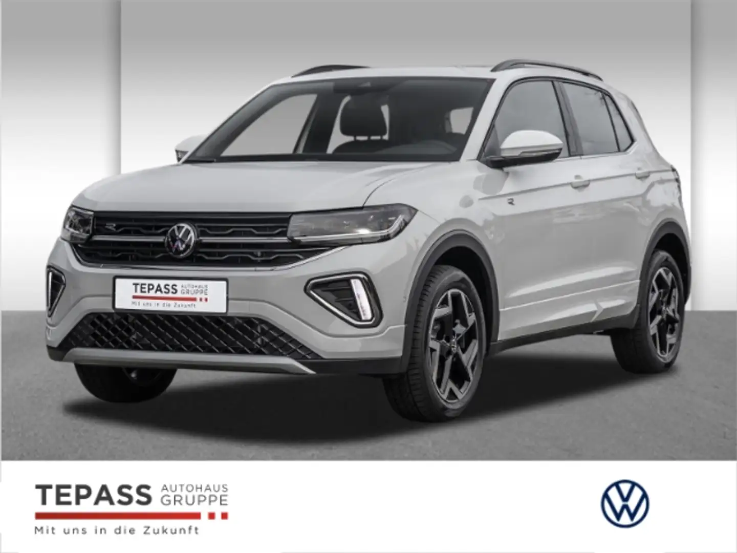 Volkswagen T-Cross 1.0 l TSI DSG R-Line GJR PDC APP Blanc - 1