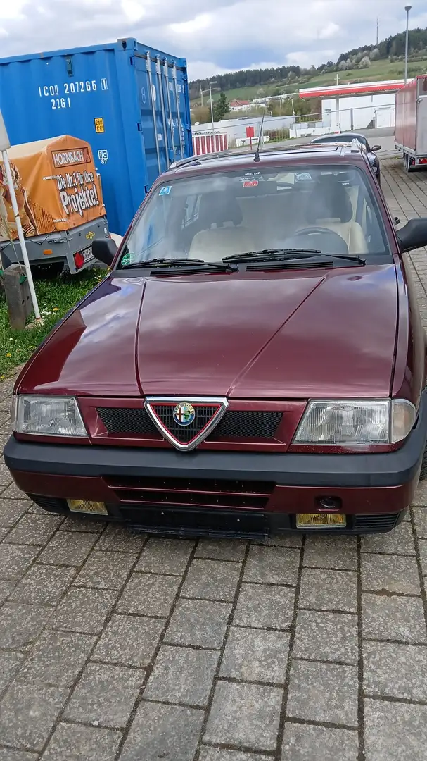 Alfa Romeo 33 1.7 I.E. Sport Wagon, Rarität, Bj. 92, Oldtimer Rojo - 2