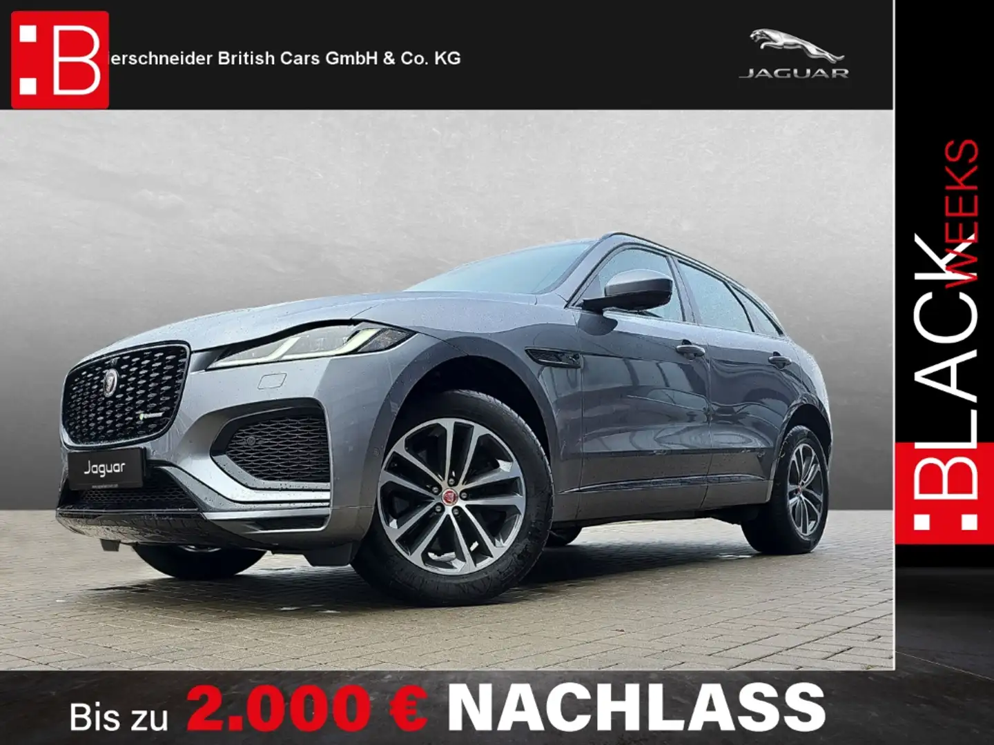 Jaguar F-Pace D300 R-Dynamic S Grau - 1