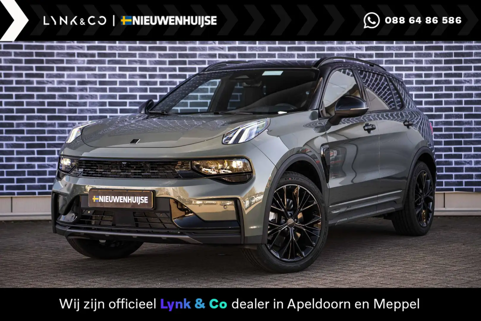 Lynk & Co 01 1.5 Plug-in Hybrid More | Facelift | Adaptieve Cru Grün - 1