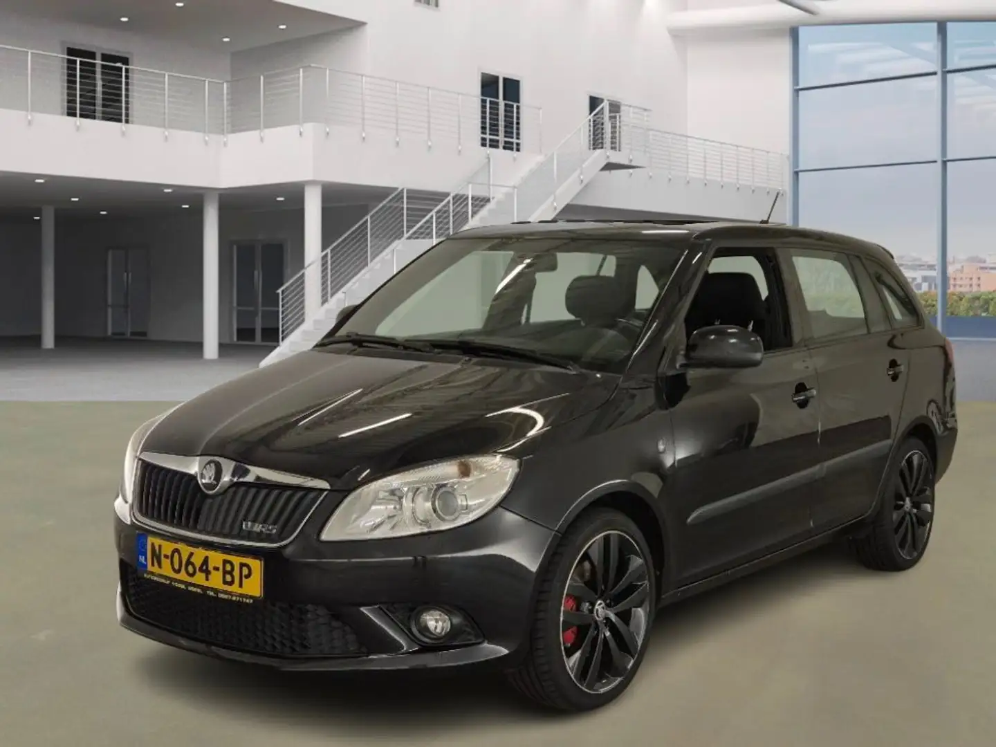 Skoda Fabia Combi 1.4 TSI RS/AUTOMAAT/DAKJE/VELGEN Zwart - 1