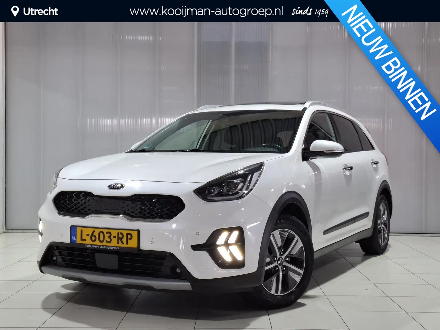 Kia Niro 1.6 GDi Hybrid DynamicPlusLine Trekhaak, Apple Car Wit - 1