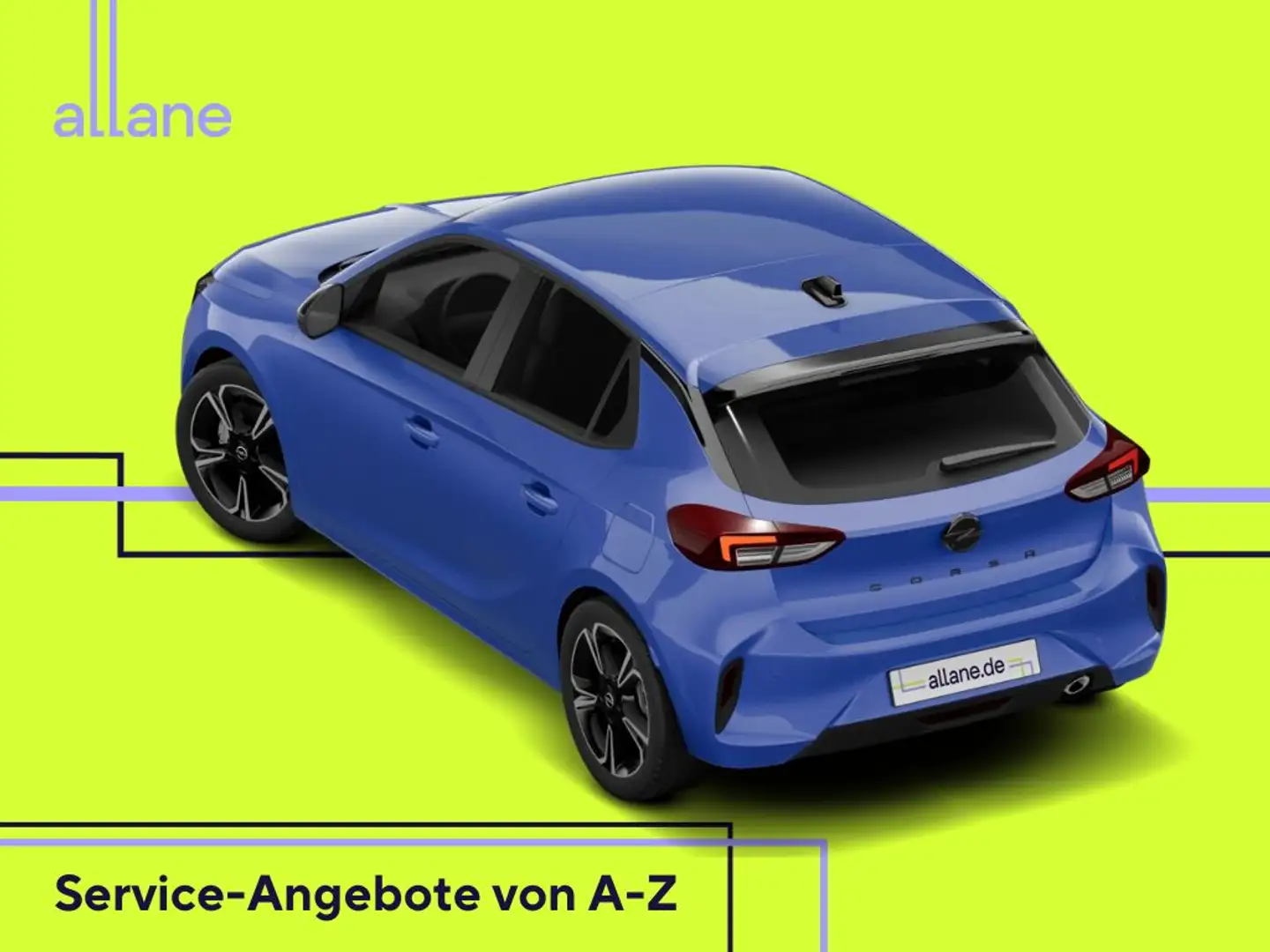 Opel Corsa Edition Schaltgetriebe | Allwetterreifen | Vorlauf Blau - 2