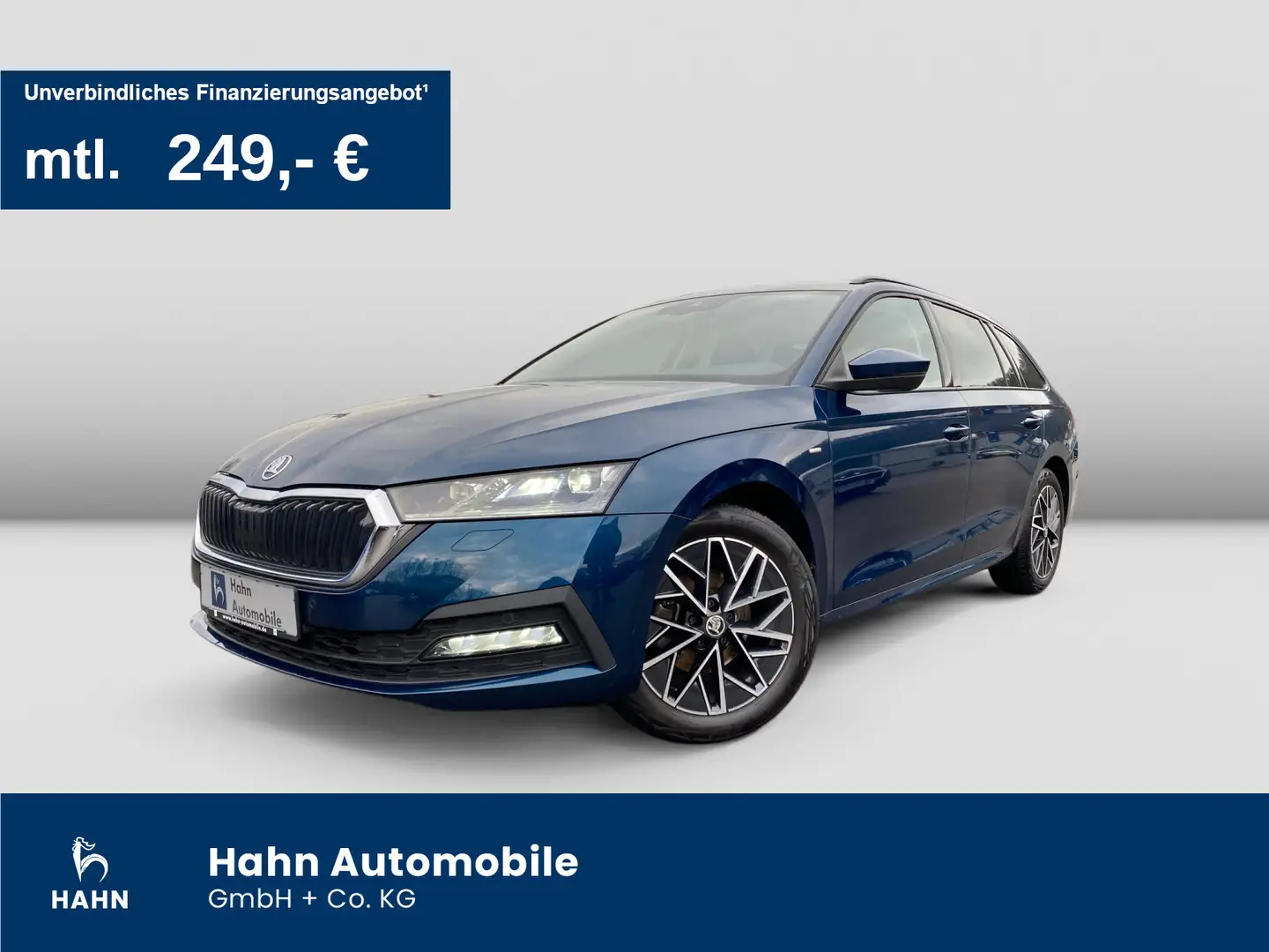 Skoda Octavia Combi 1.5 TSI ACT e-TEC Clever ACC Navi Blau - 1