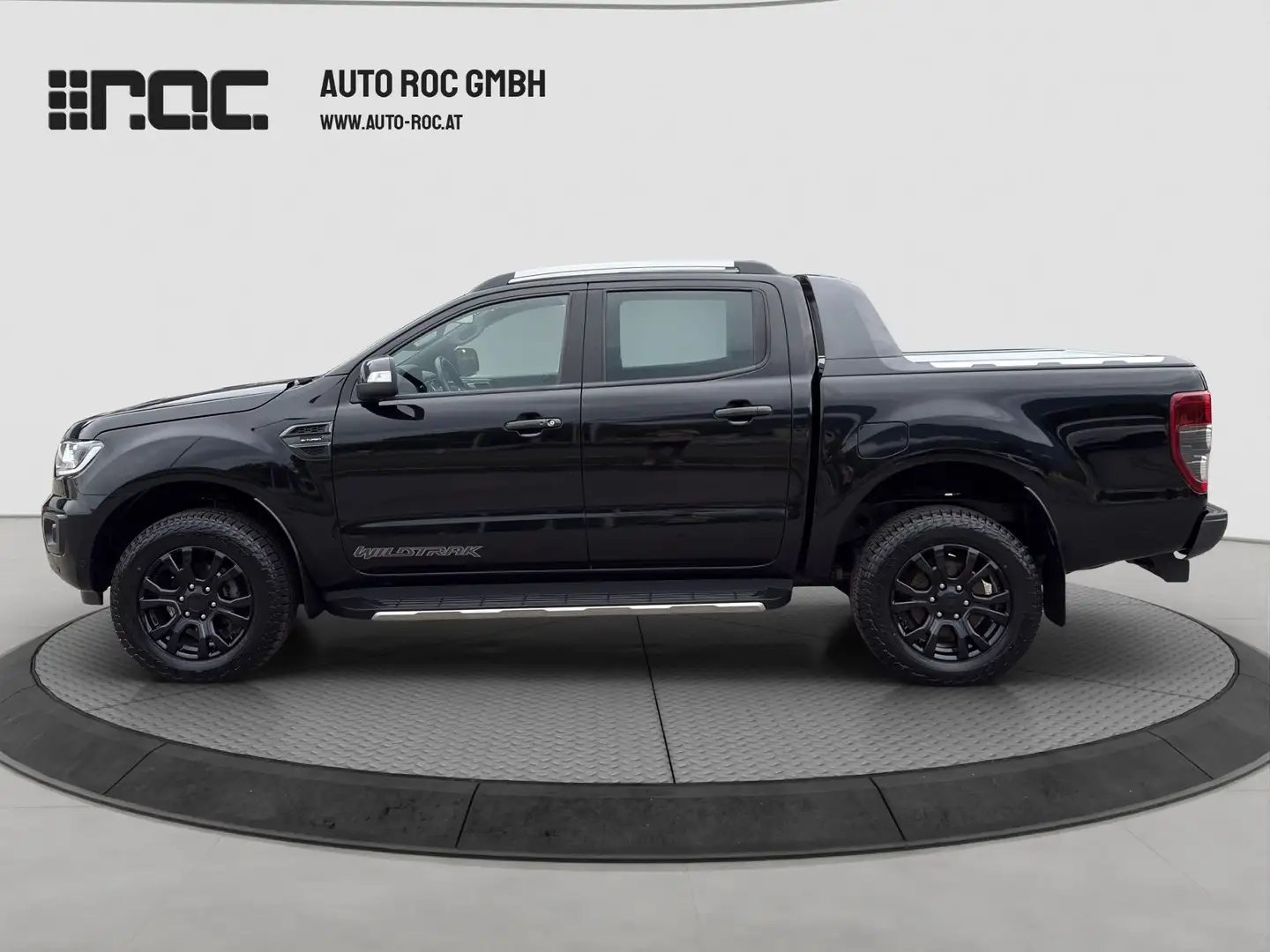 Ford Ranger 2.0 TDCi Wildtrack 4x4 DoKa AHK/STH/Kamera/eRollo Schwarz - 2