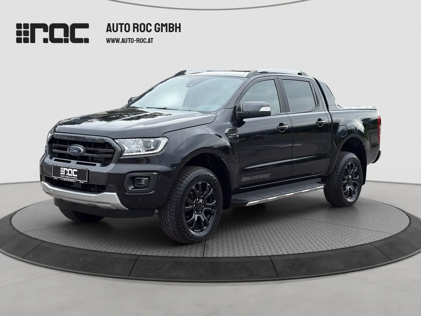 Ford Ranger 2.0 TDCi Wildtrack 4x4 DoKa AHK/STH/Kamera/eRollo Schwarz - 1
