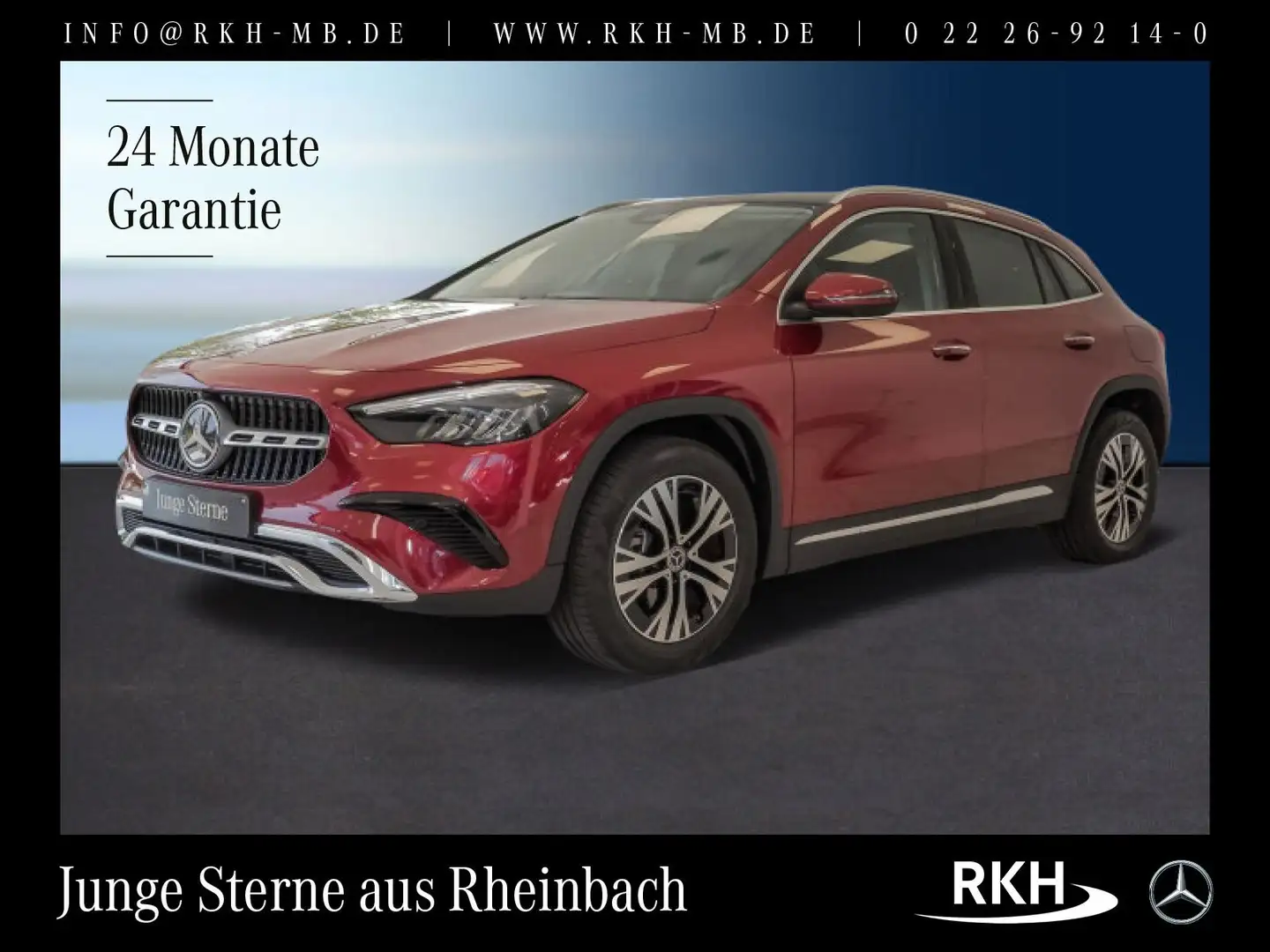Mercedes-Benz GLA 250 GLA 250 4M Progressive Pano/360°/Distr./Totw/LED Rouge - 1