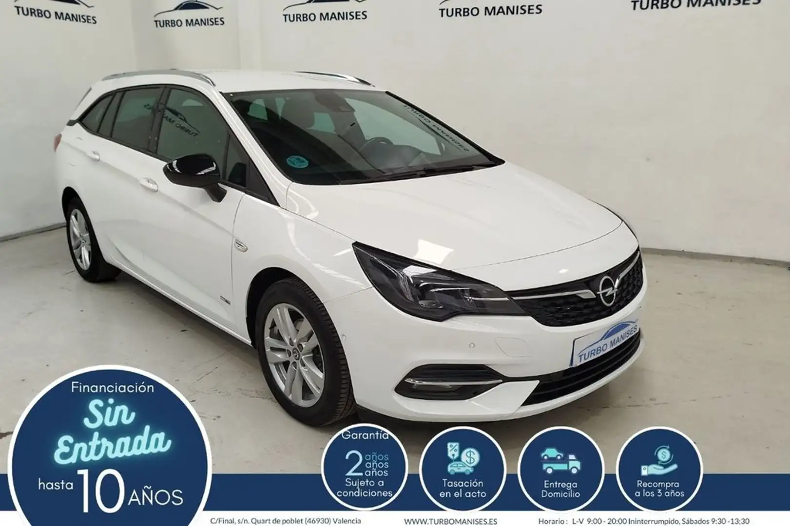Opel Astra 1.4T SHT 107kW (145CV) Ultimate CVT ST Blanco - 1