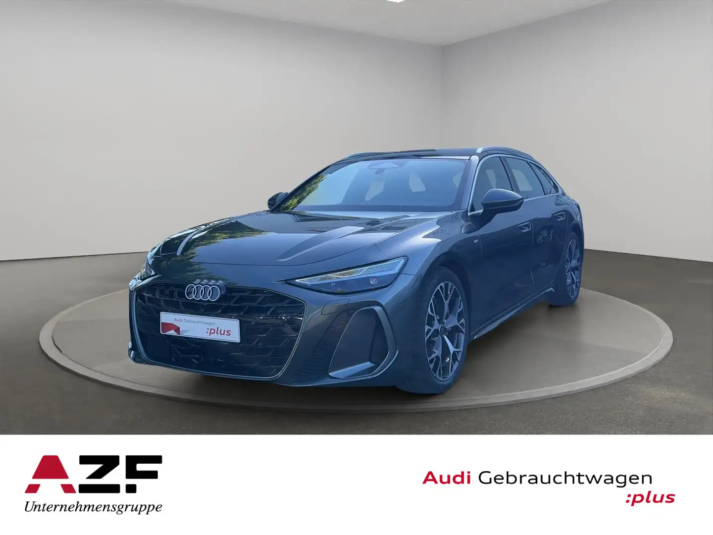 Audi A6 TDI quattro S tronic+TECH PRO+PANO+HEAD Gris - 1