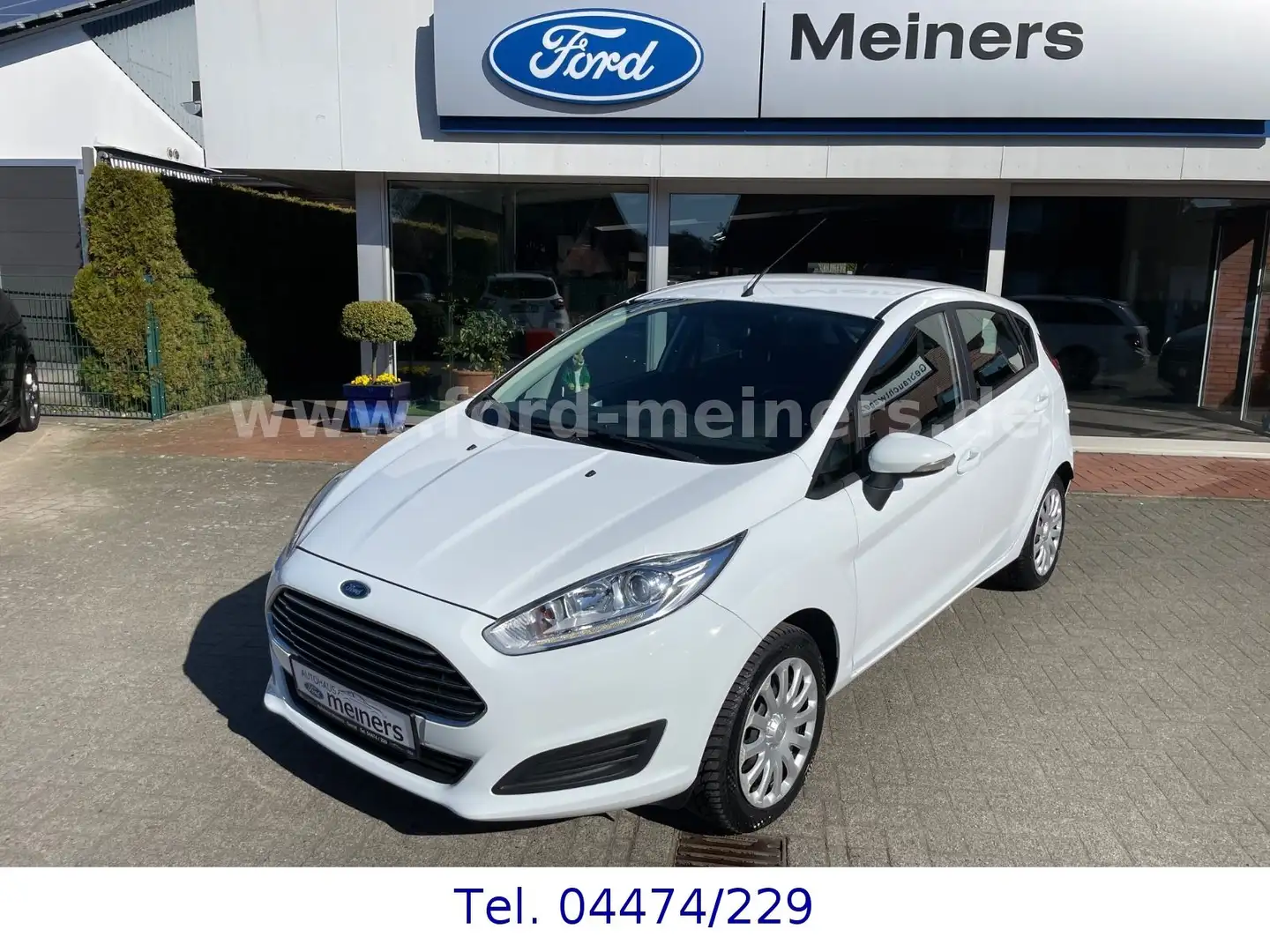 Ford Fiesta 1.25 *GJR + Große Inspektion + TÜV neu* White - 1