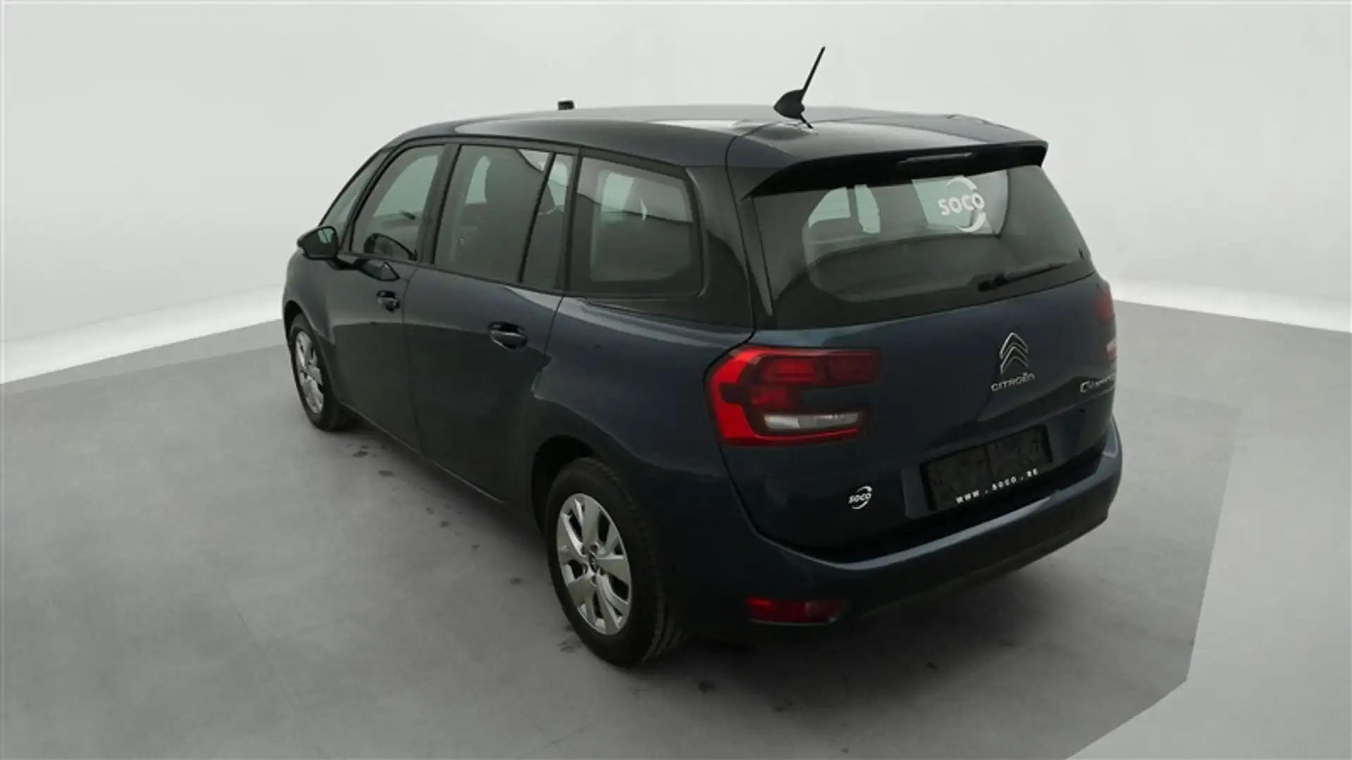 Citroen Grand C4 SpaceTourer 1.2 PureTech 130cv Live 7pl. NAVI / PDC AR / JA 16\ Bleu - 2