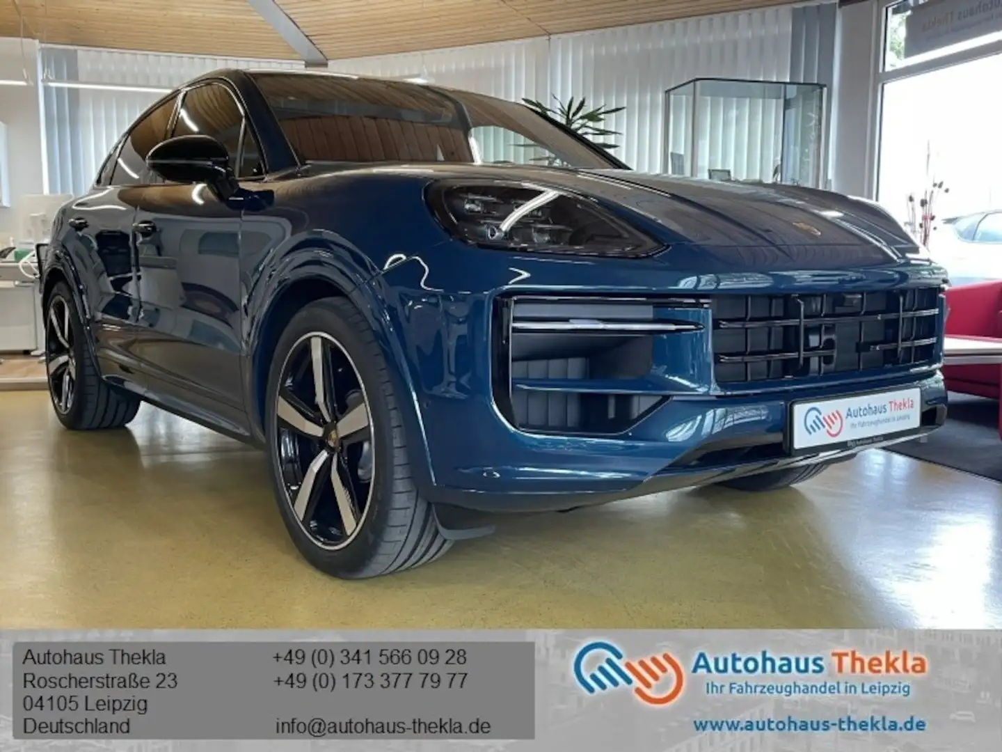 Porsche Cayenne S Coupe, Neupr.169.000,- Euro,s.Rechnung Blau - 1