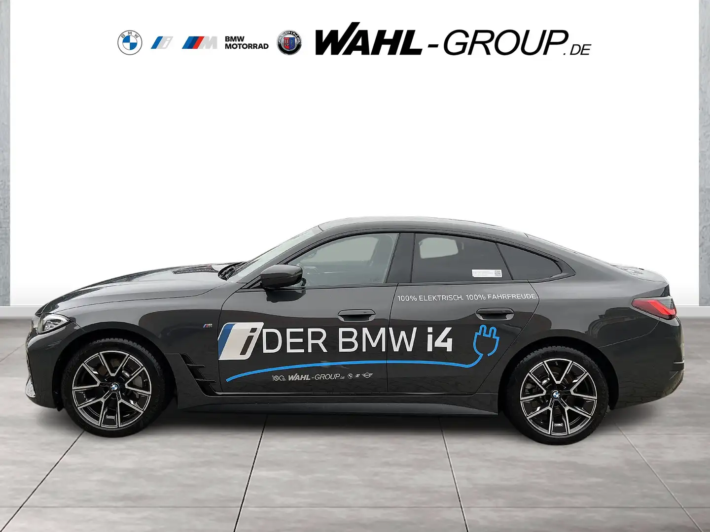 BMW i4 eDrive40 Gran Coupé M Sport | Navi LED AHK Šedá - 2