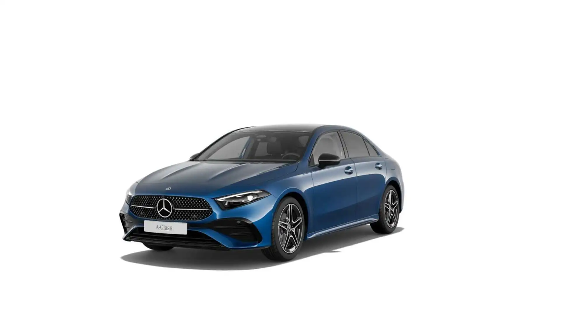 Mercedes-Benz A 200 A 200 d Limousine  AMG Line Navi/Pano.-Dach/Autom. Blauw - 1