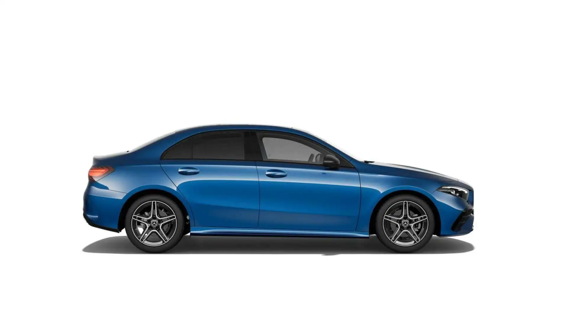 Mercedes-Benz A 200 A 200 d Limousine  AMG Line Navi/Pano.-Dach/Autom. Blauw - 2