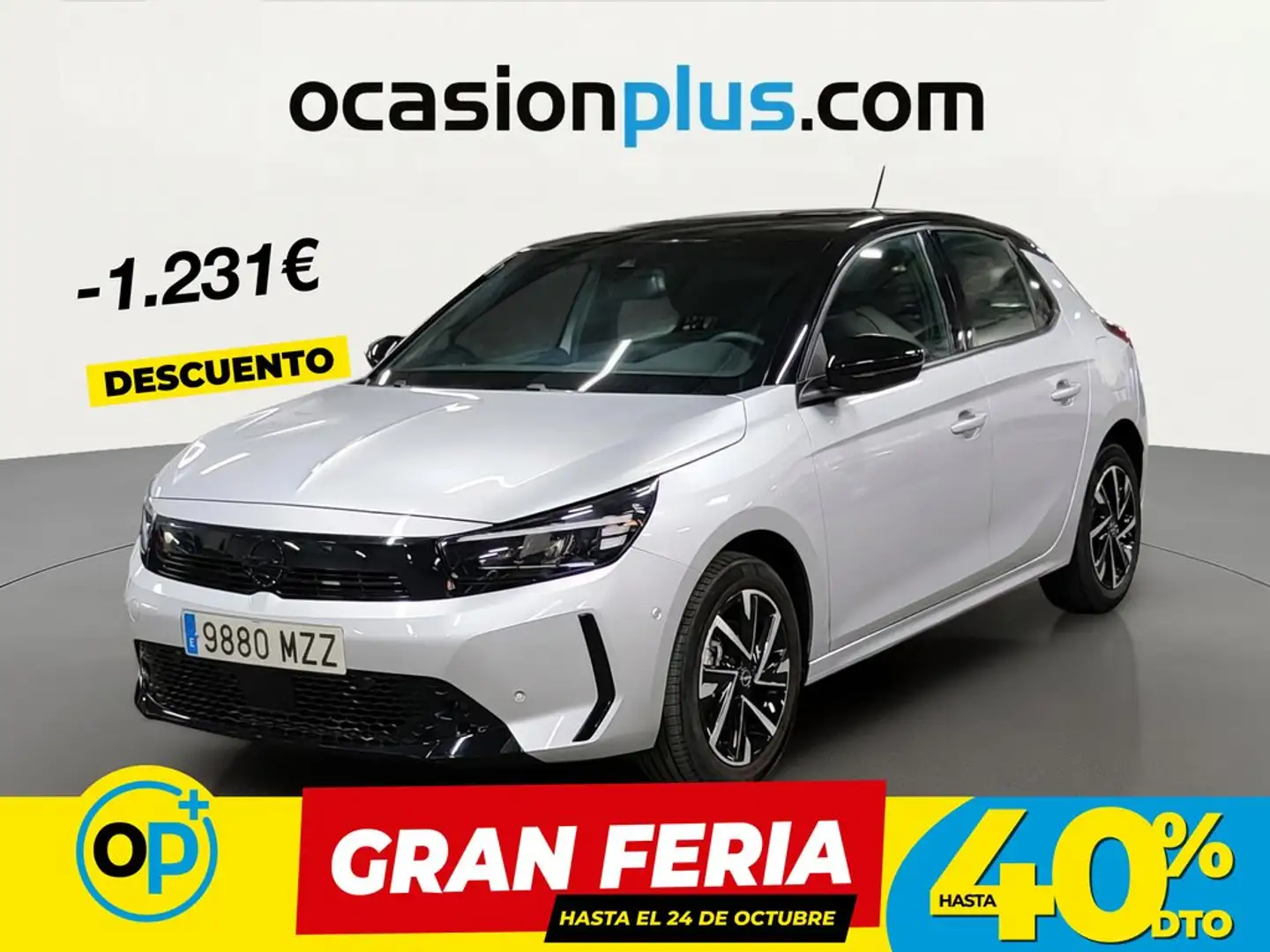 Opel Corsa 1.2T XHL S/S GS 100 Gris - 1