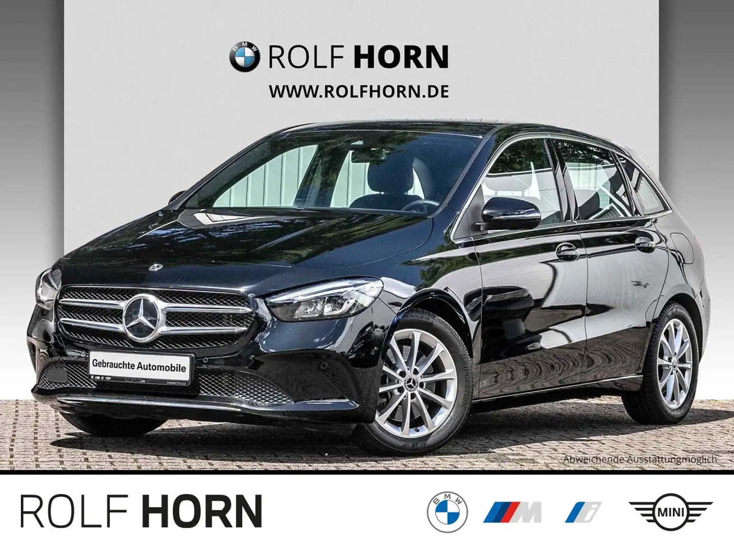 Mercedes-Benz B 250 4MATIC Autom Navi AHK LED RFK Klima 17" Noir - 1