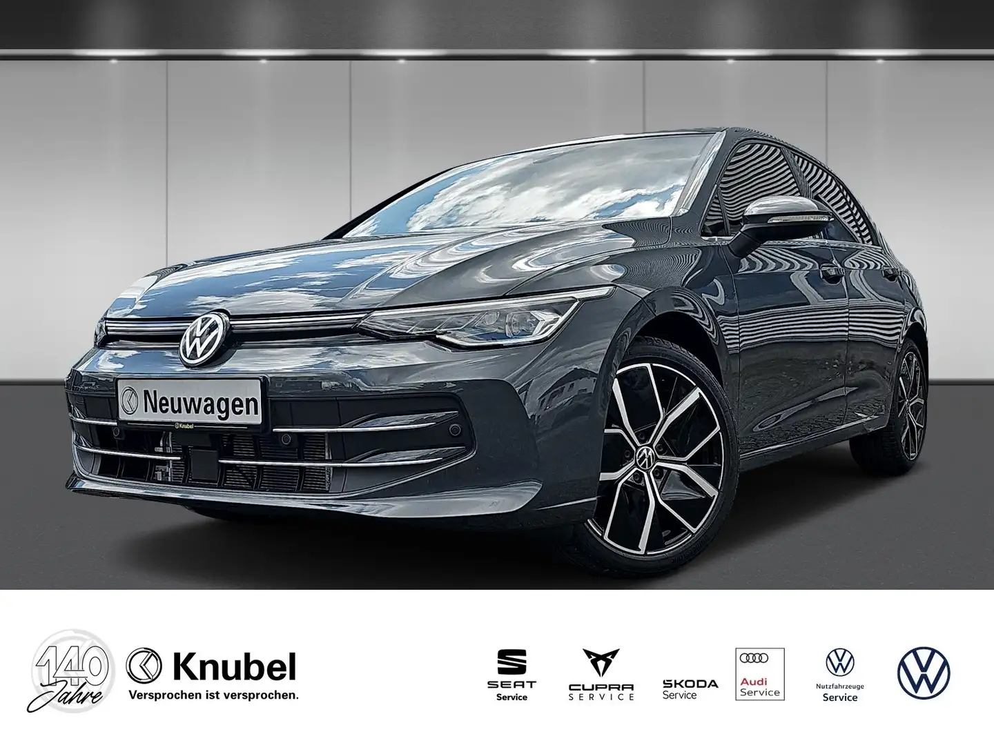 Volkswagen Golf VIII Edition 50 1.5 eTSI DSG AHK Pano DCC Head-up Grau - 1