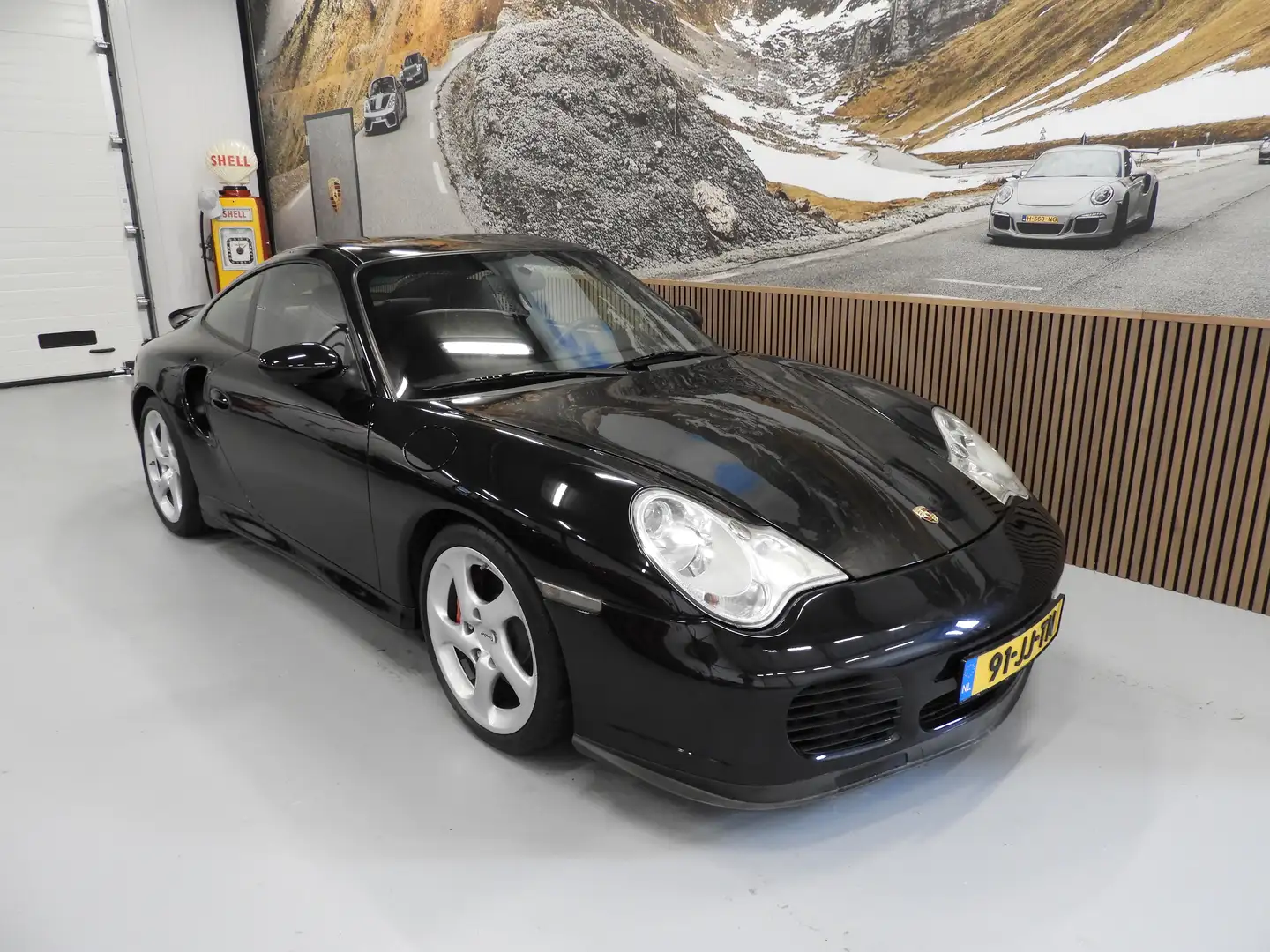 Porsche 911 3.6 Coupé Turbo org NL handgesch. Zwart - 2