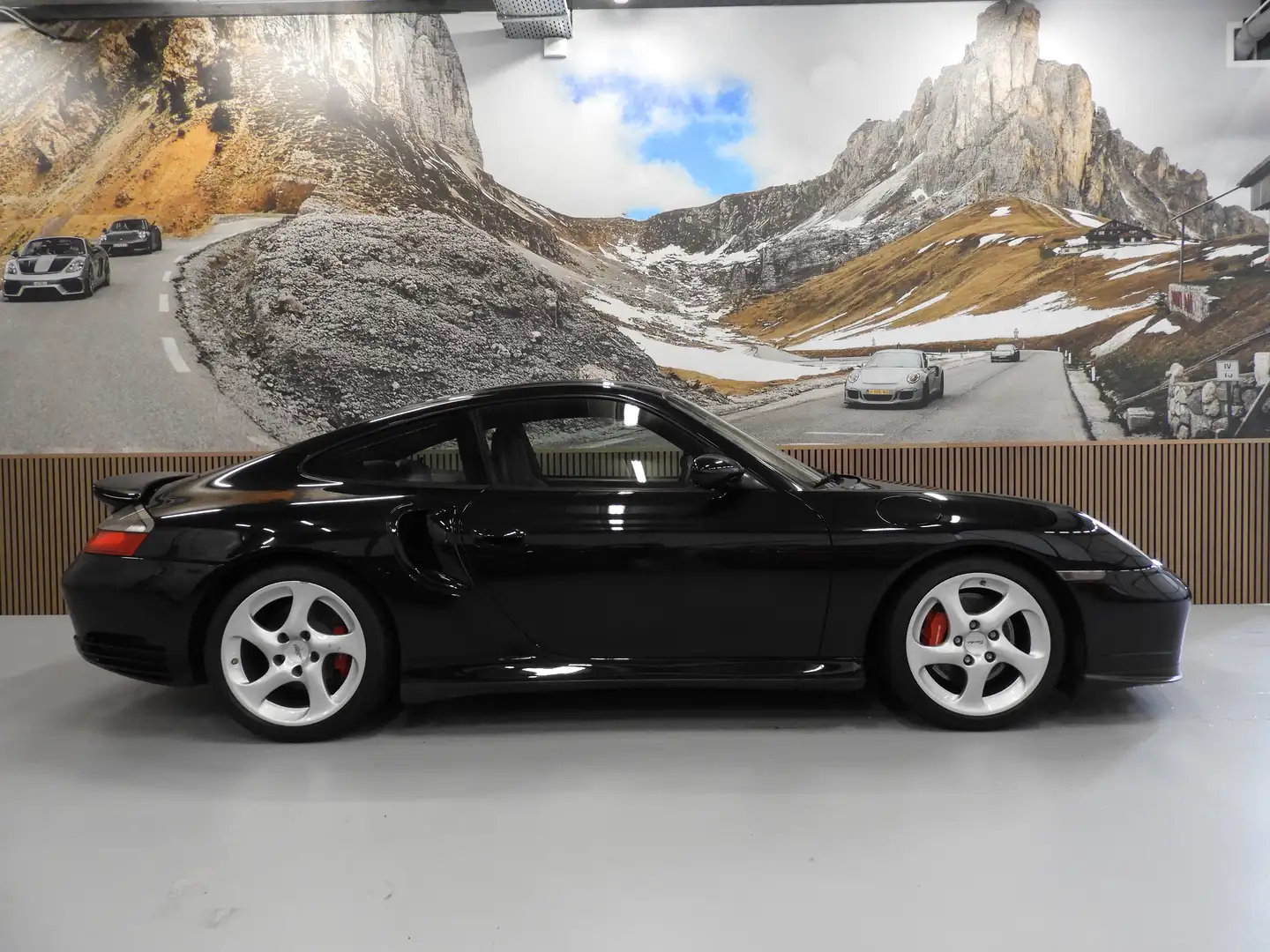 Porsche 911 3.6 Coupé Turbo org NL handgesch. Zwart - 1