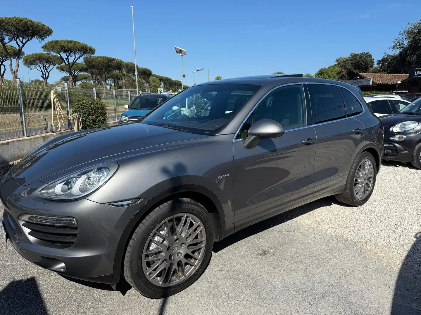 Porsche Cayenne Cayenne 2010 3.0 hybrid S tiptronic Full Tetto Nav Grigio - 2