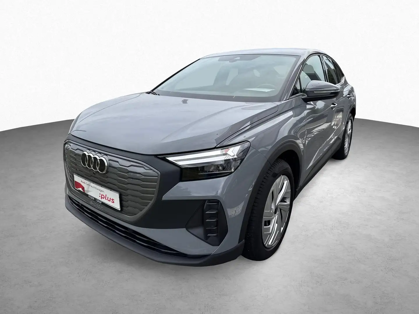 Audi Q4 e-tron Sportback 35 S line-Navi-Sportsitz-SHZ Grau - 1