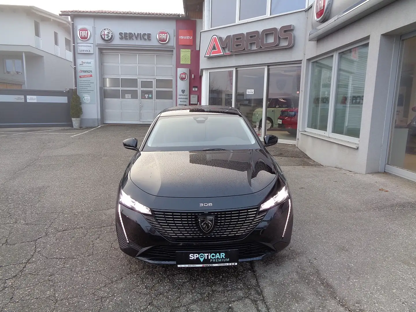 Peugeot 308 SW Hybrid 145 e-DSC6 Allure Schwarz - 1