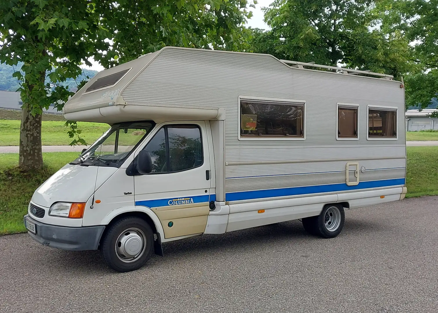 Ford Transit Transit GL 100 L 2,5 TD Blanc - 1