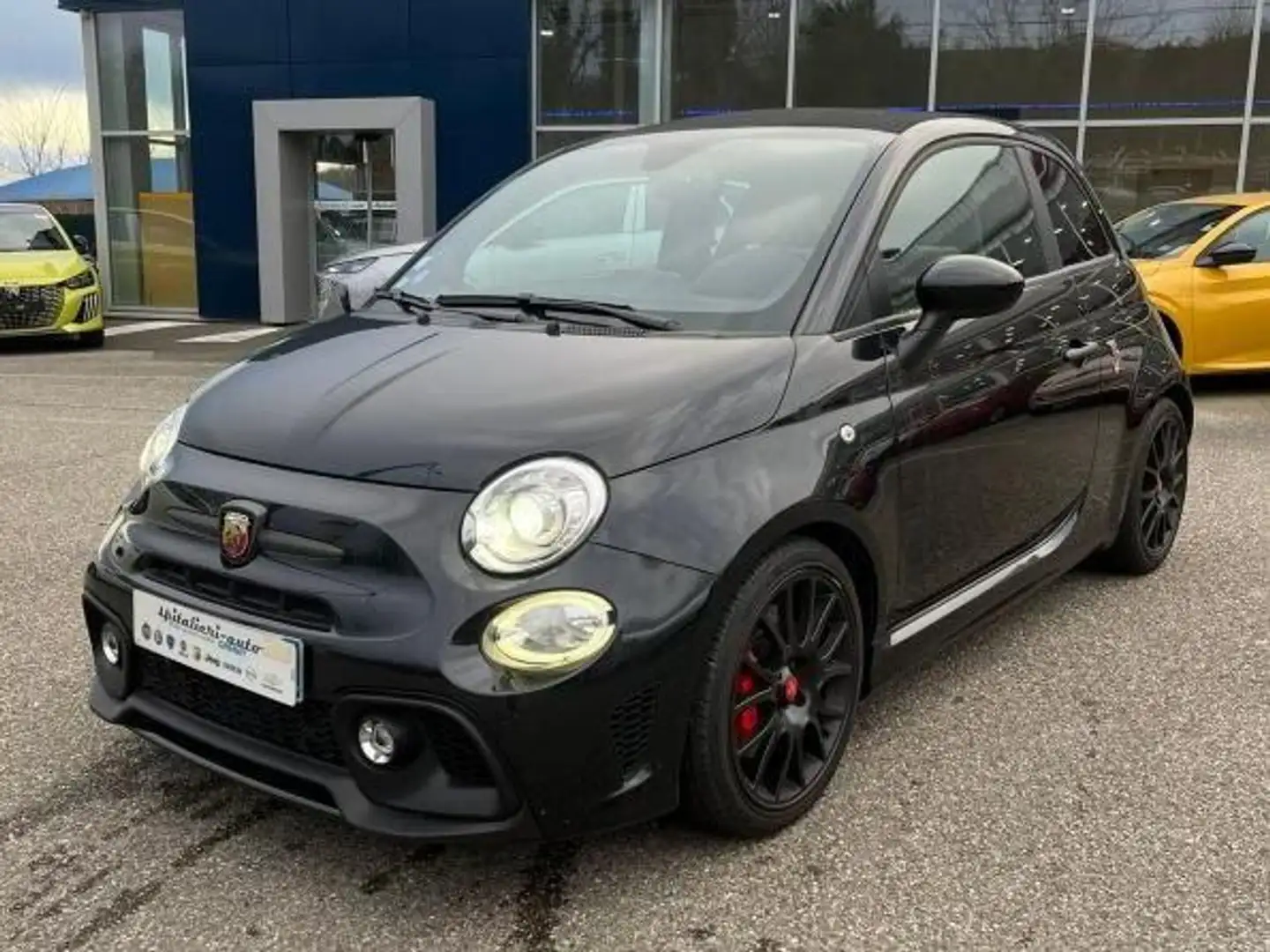 Fiat 500 Abarth ABARTH CABRIOLET 220CH Чорний - 1