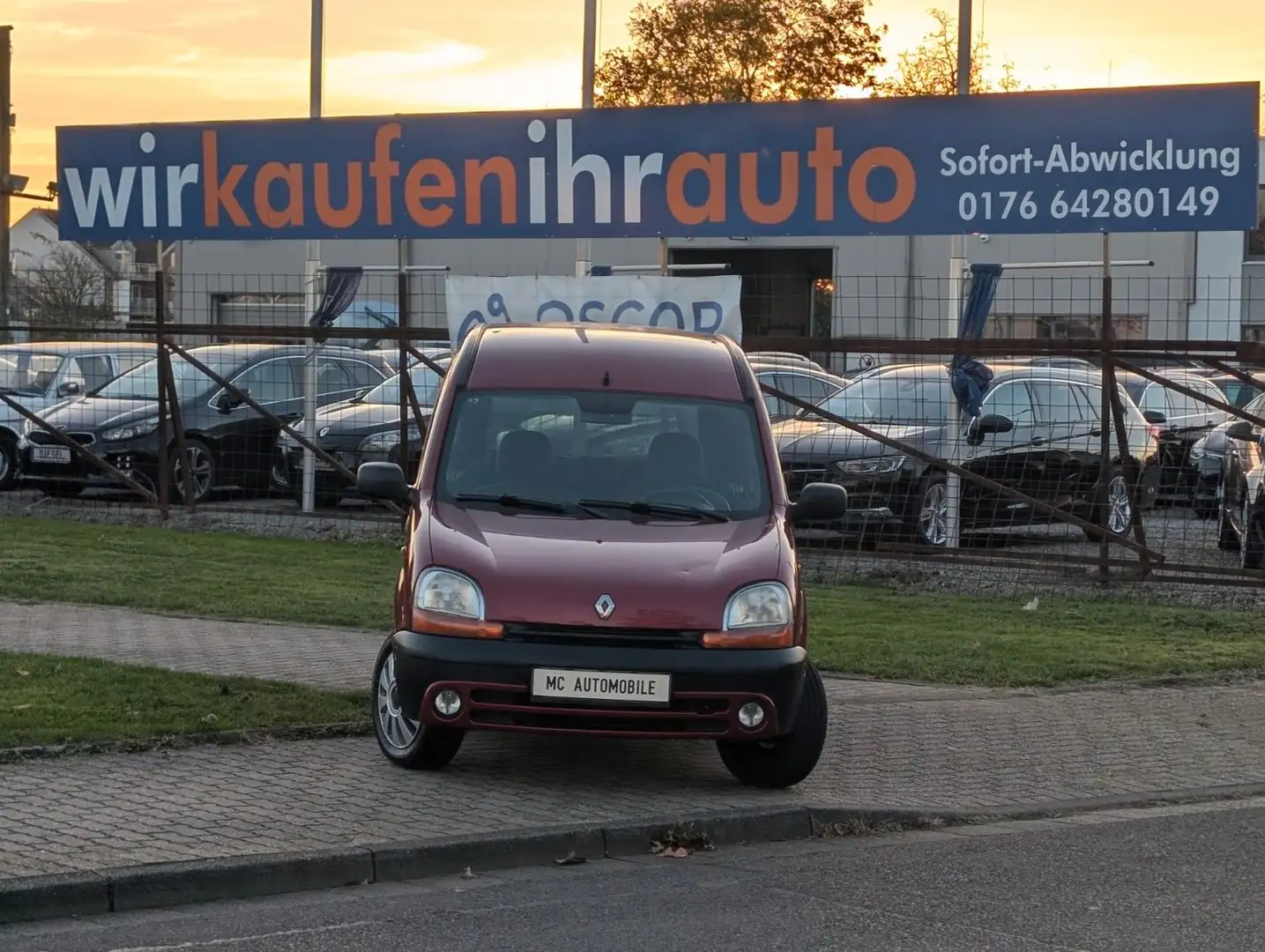 Renault Kangoo 1.2 16V Authentique*KLIMA*RADIO*ZV-FUNK ! Rot - 1