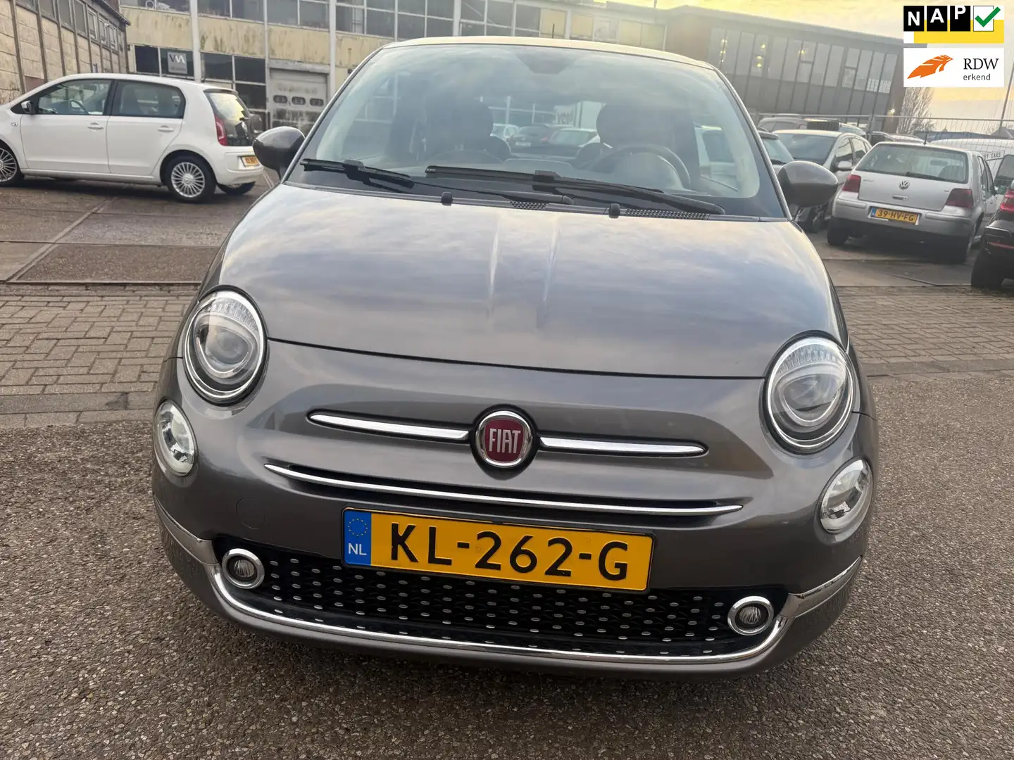 Fiat 500 0.9 TwinAir Turbo Lounge ((( 6-maanden garantie )) Grau - 1