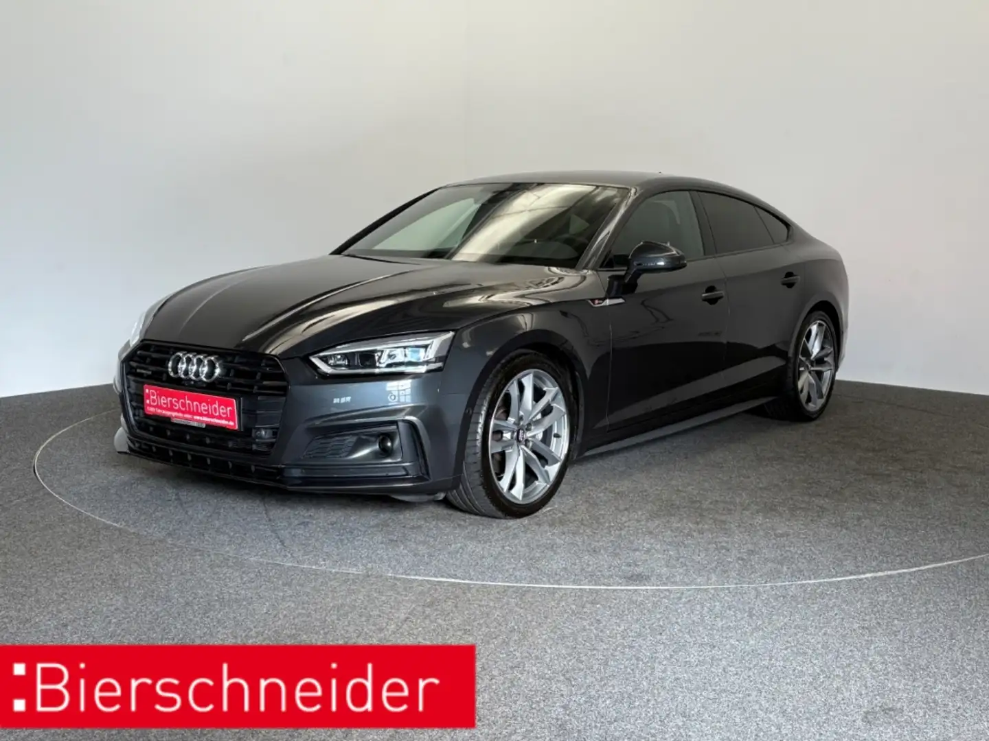 Audi A5 Sportback 2.0 TDI qu S tronic line sport LED UMGEB Grau - 1